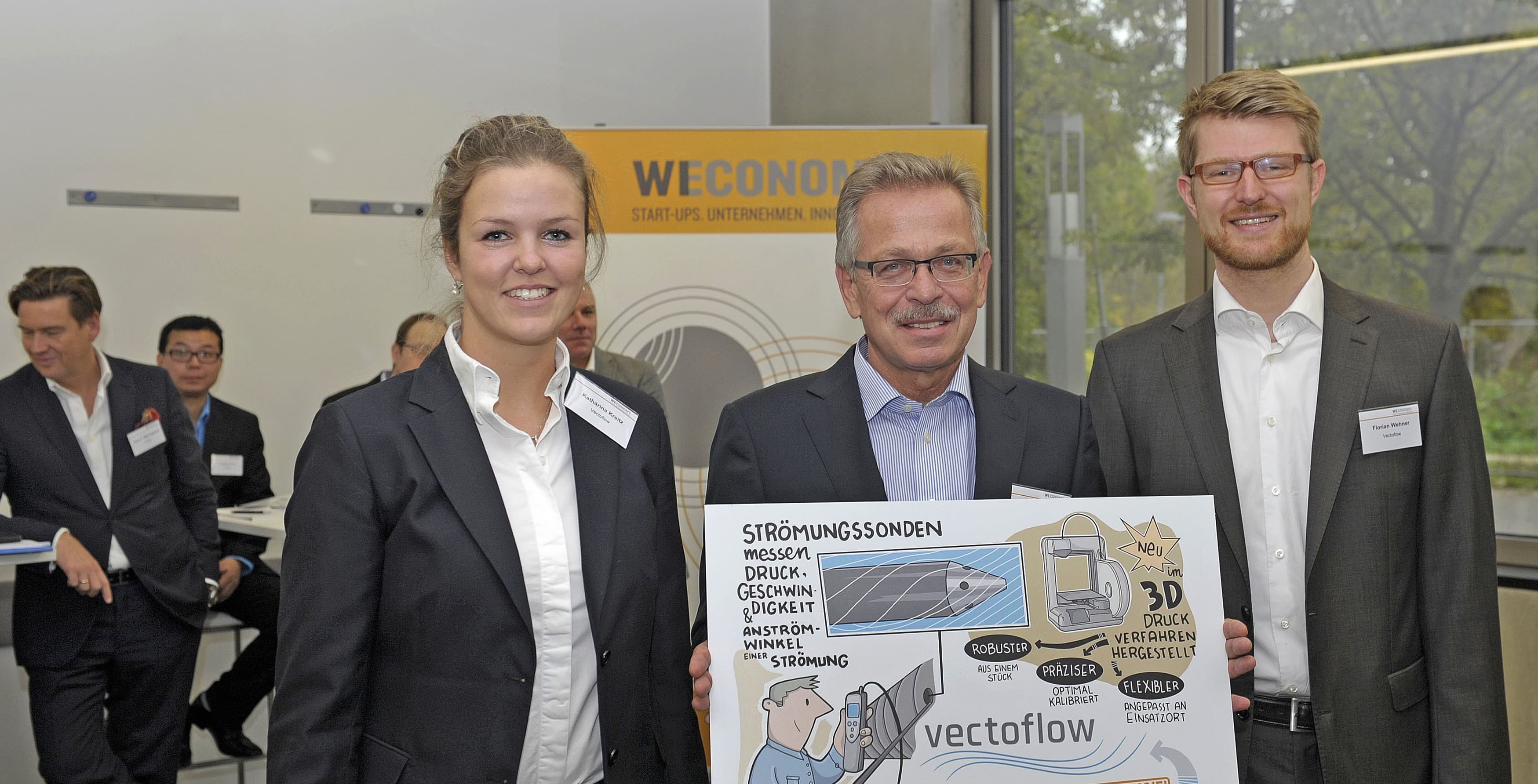 VECTOFLOW gewinnt Preis bei WECONOMY 2015