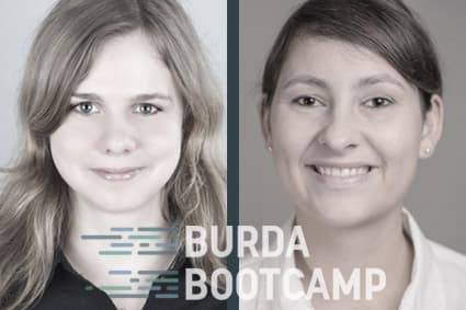 Fünf Minuten mit … Natalia Karbasova und Katrin Büttner vom Burda Hackday