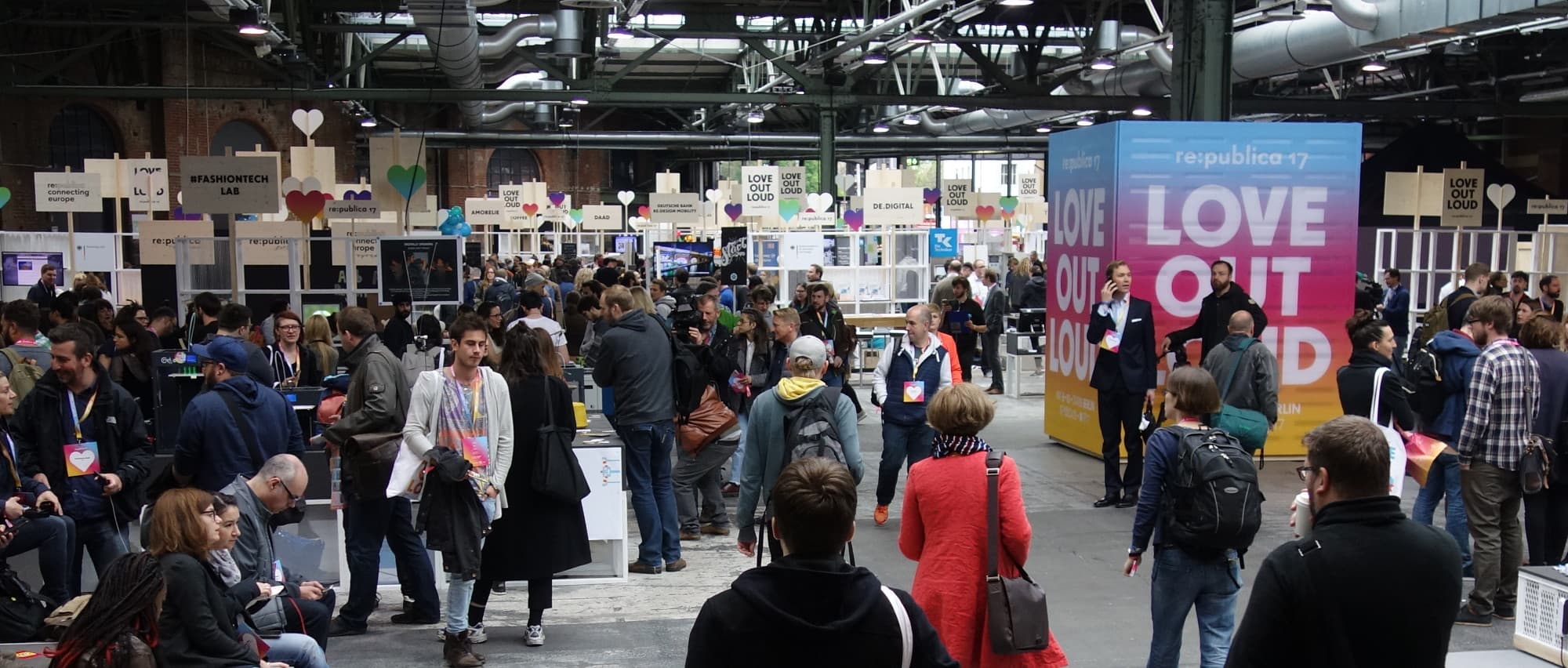 re:publica 2017 — Menschenrechte, Startups und ein Bällebad