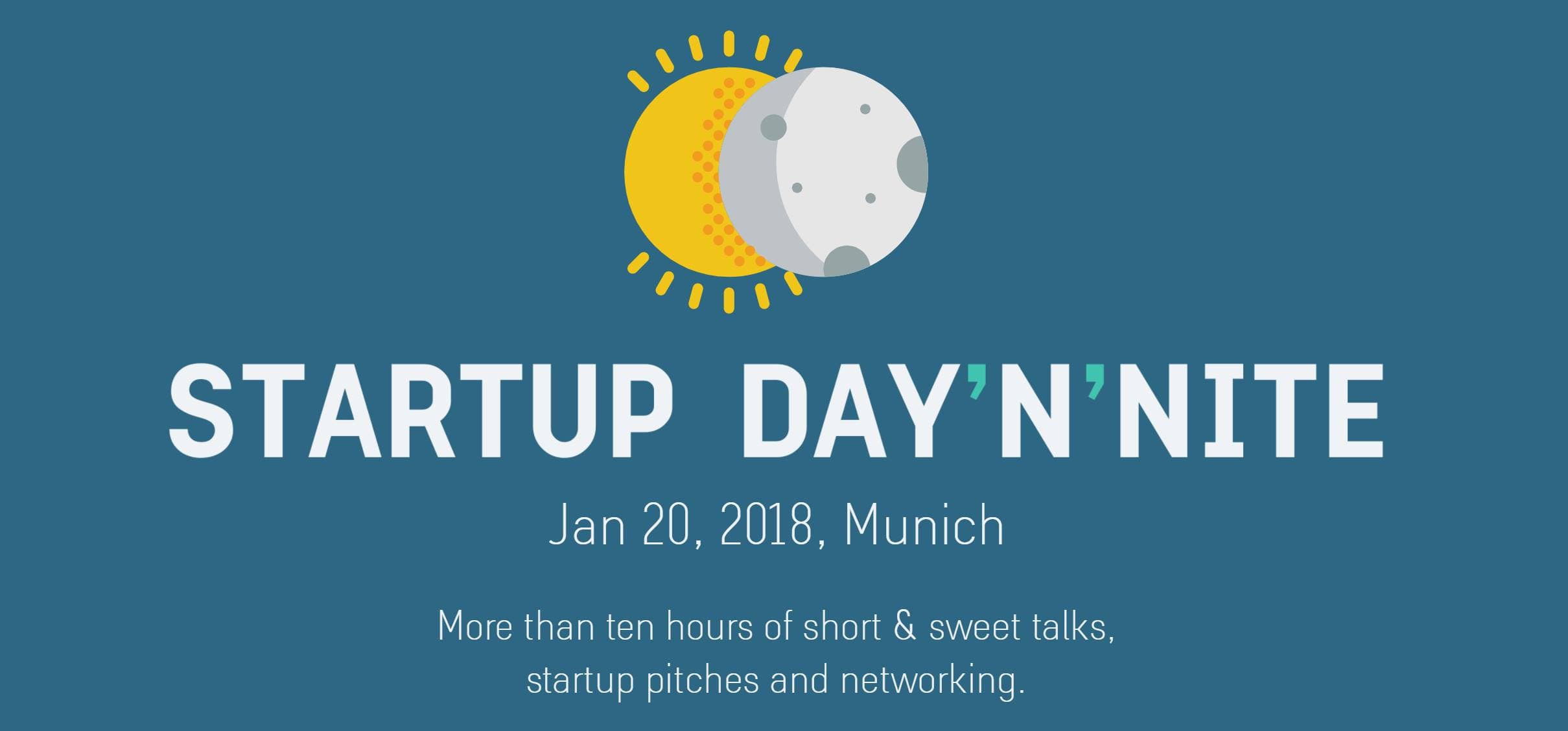 Aufruf zur Pitch-Competition bei der 2. Startup Day’n’Nite