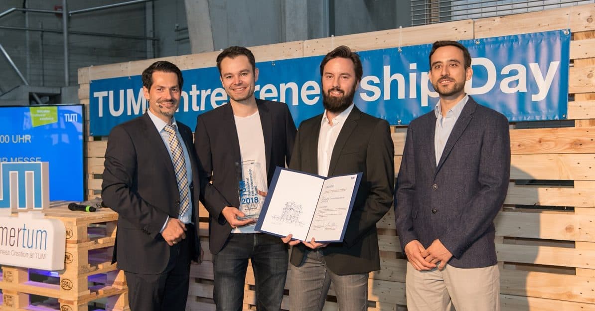 TUM Presidential Entrepreneurship Award 2018 für NavVis