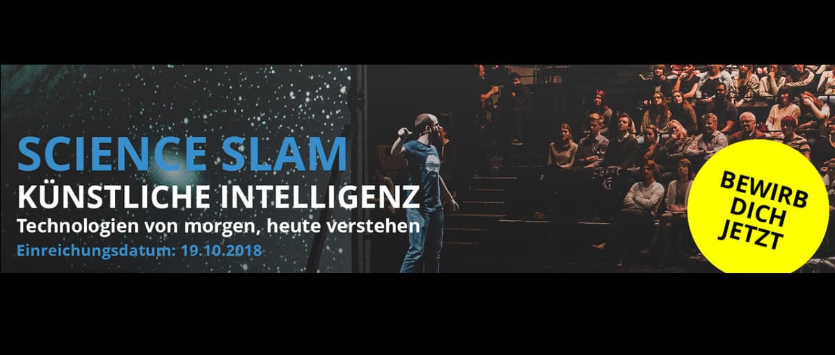 Science Slam: Jetzt bewerben!