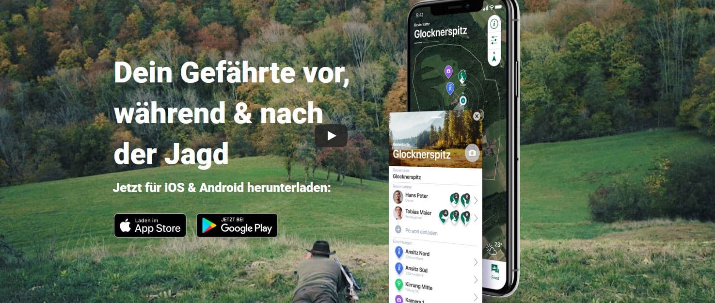 Hunter & Co. baut die App für alle Jäger