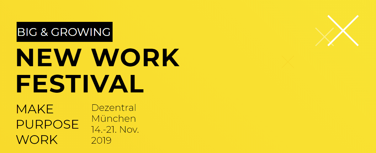 New-Work-Festival ‚Big and Growing‘ in München