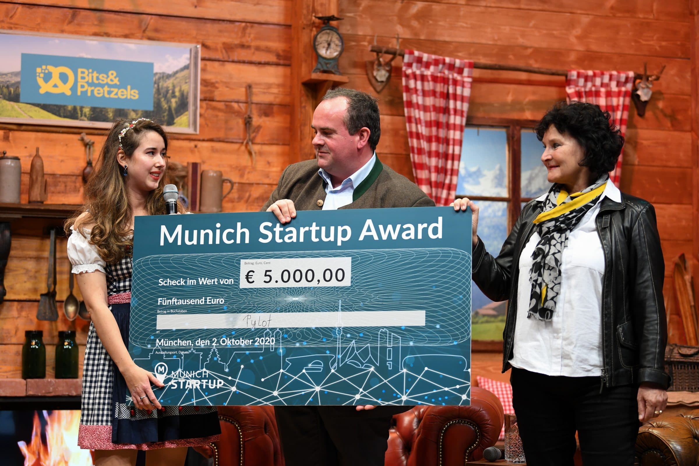 Pylot gewinnt den Munich Startup Award 2020
