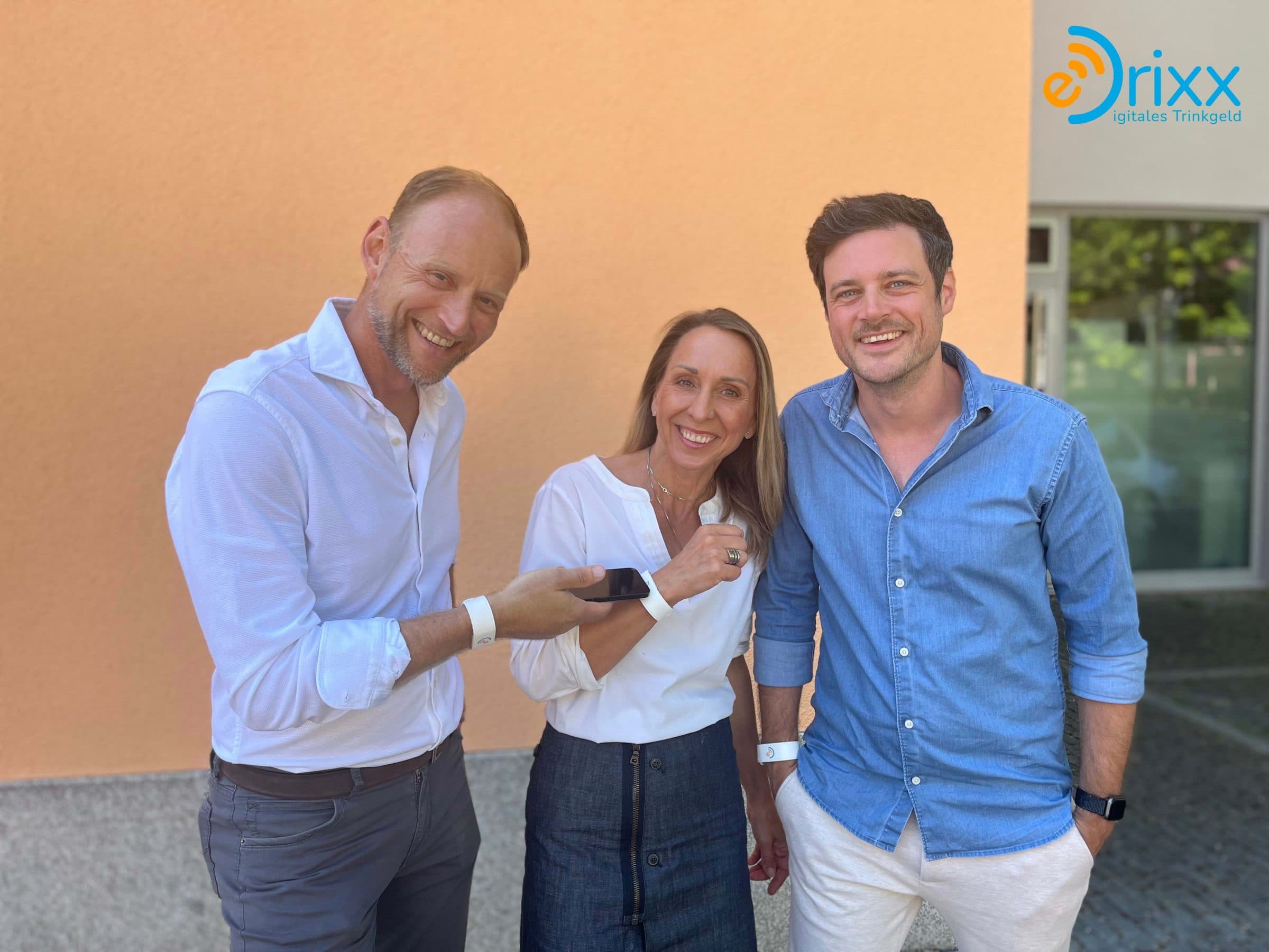 Edrixx: Digitales Trinkgeld per Handy