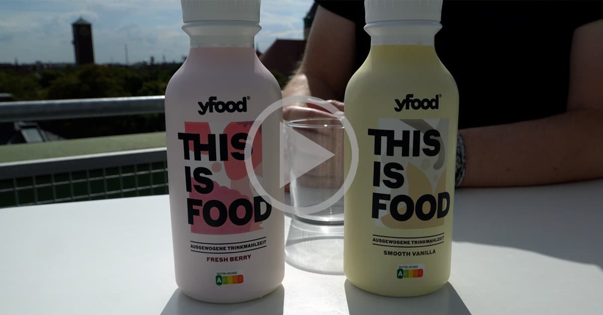 Wir probieren die Trink-Mahlzeiten von Yfood
