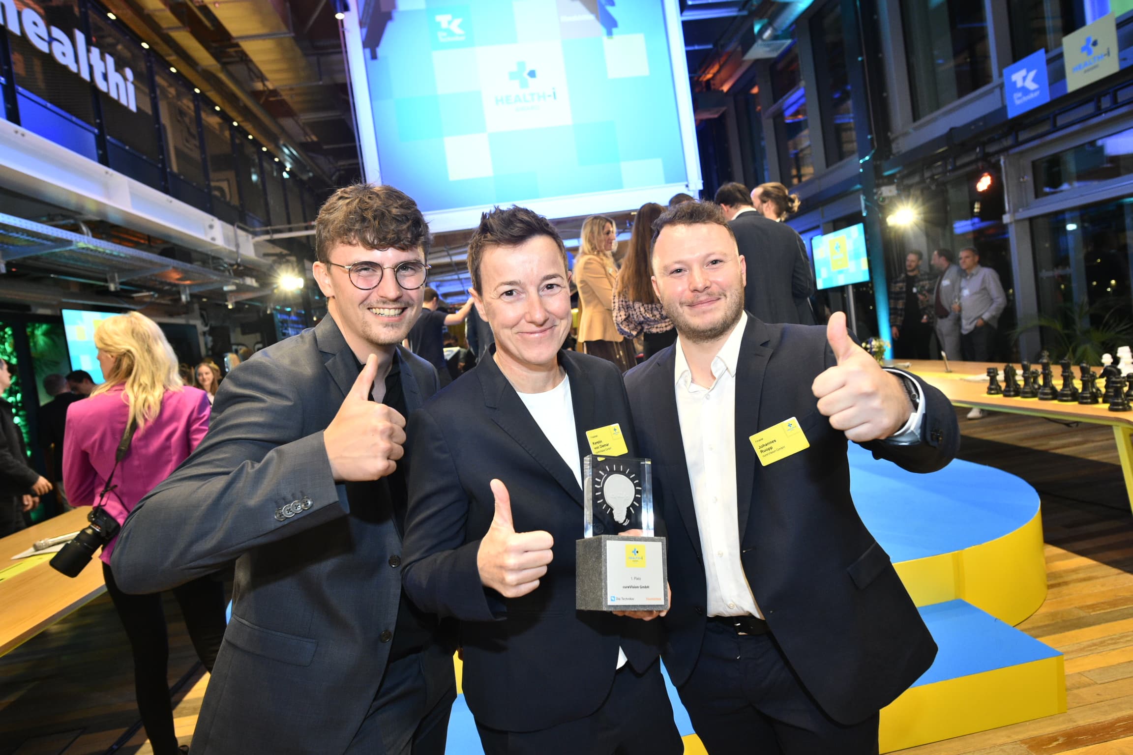 Health-i-Award 2023: Curevision ist innovativstes Health-Startup