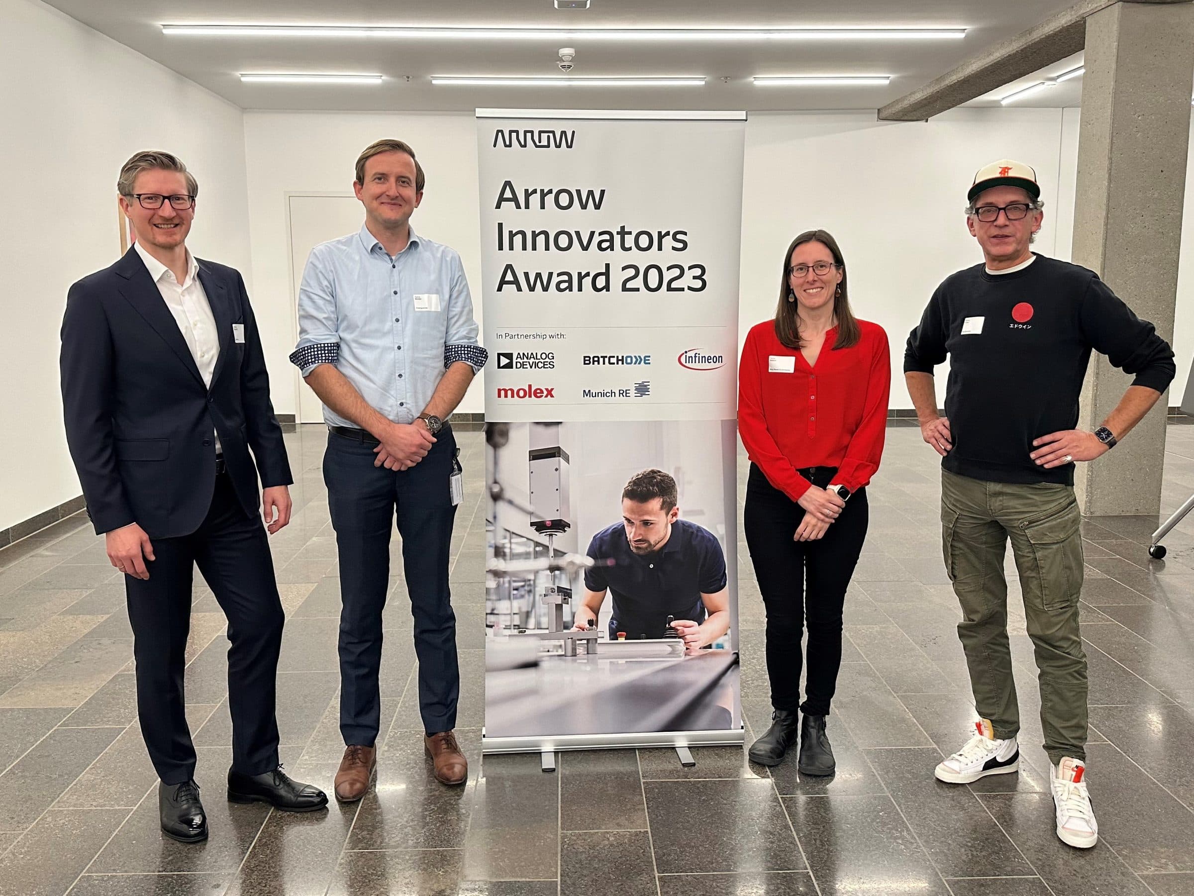 Energyminer gewinnt Arrow Innovators Award 2023