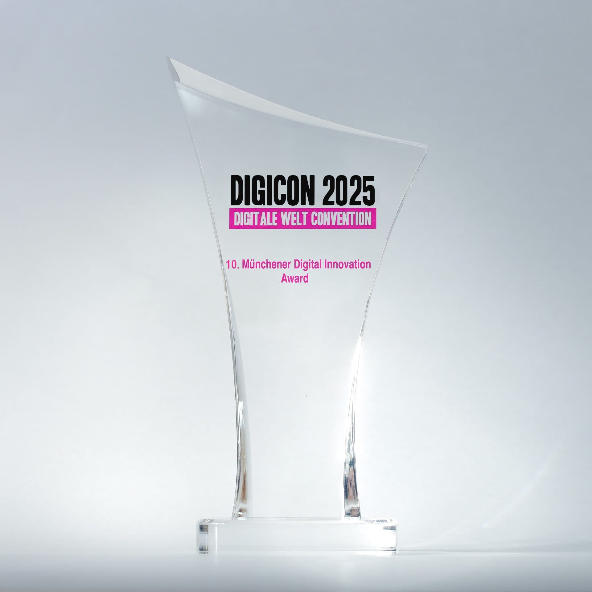 Jetzt für den 10. Münchner Digital Innovation Award bewerben & auf der Digicon ausstellen