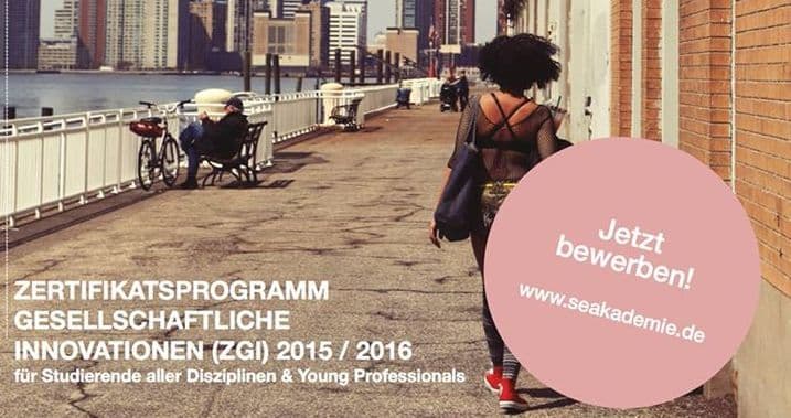 Jetzt bewerben: Zertifikatsprogramm der Social Entrepreneurship Akademie
