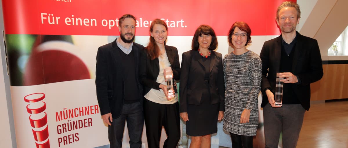Bienensauna und OHNE gewinnen Münchner Gründerpreis 2016