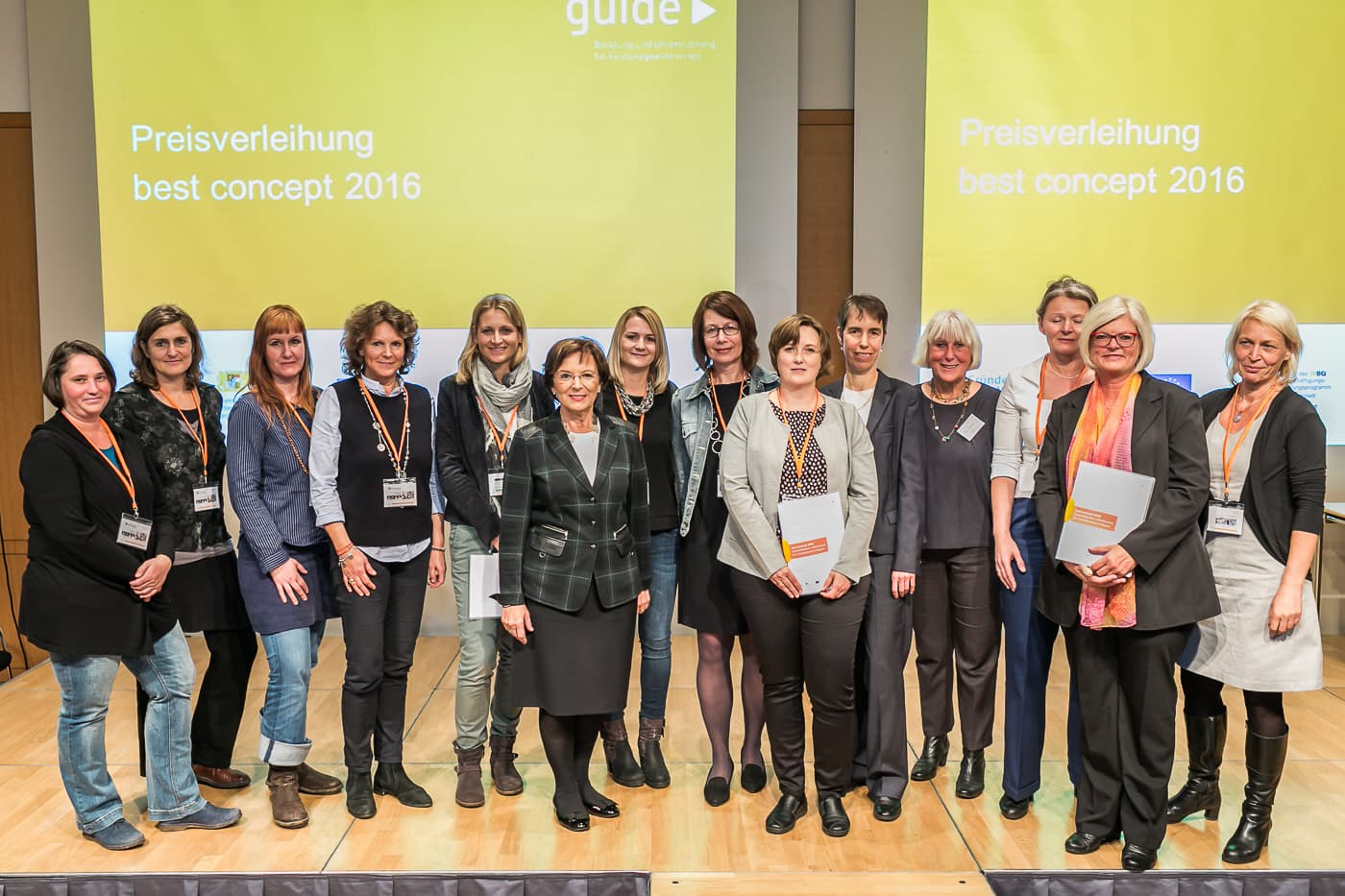 best concept 2016: Frauen für überzeugende Geschäftsideen ausgezeichnet