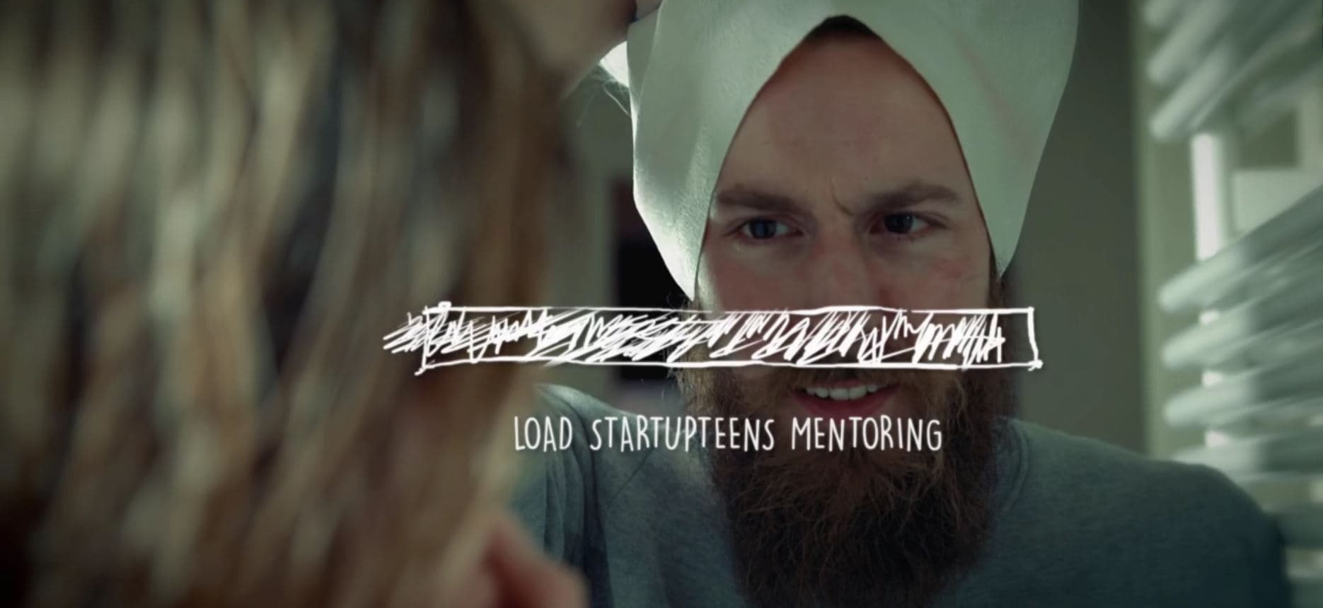 Startup Teens werben mit Einhorn
