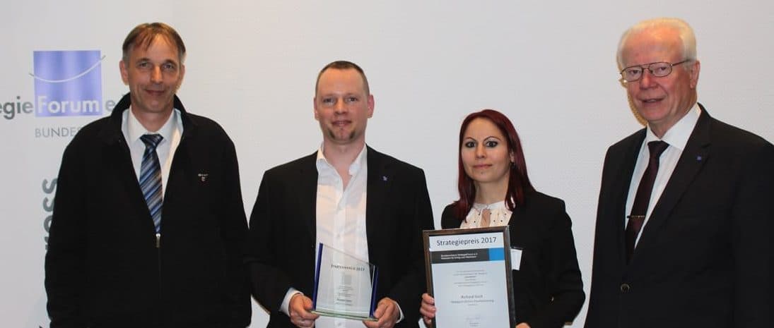 Webgeist gewinnt Strategiepreis 2017 für Innovation