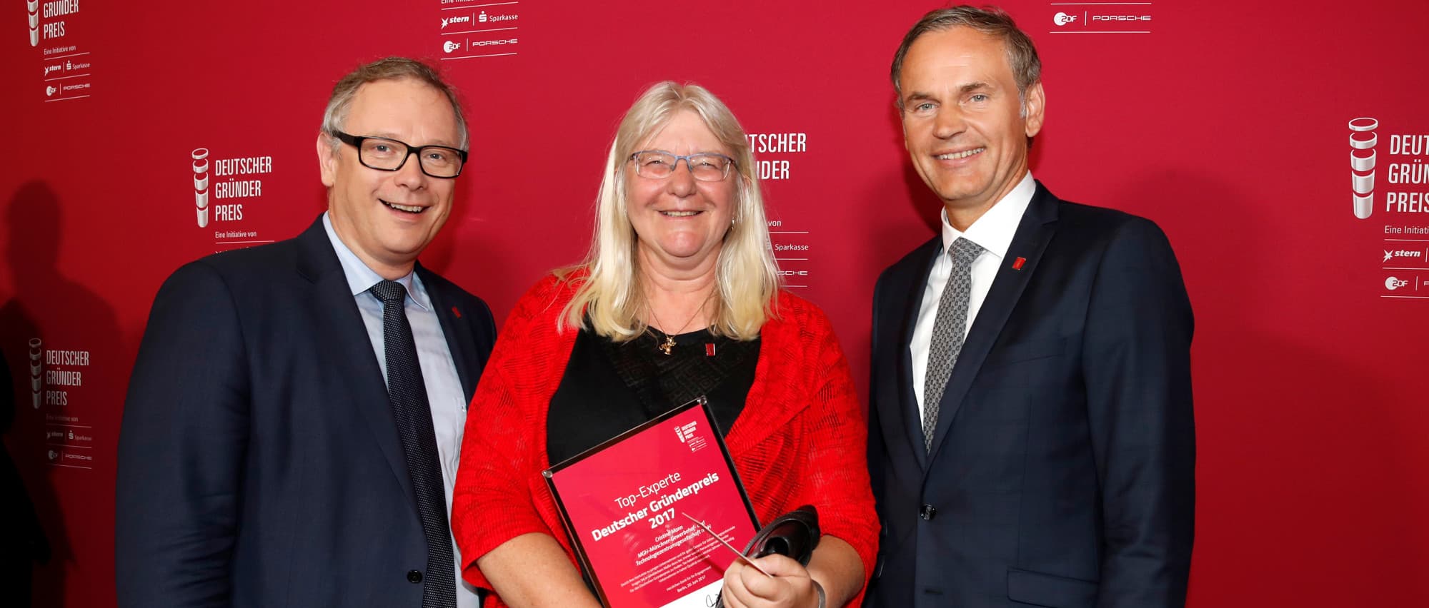 Deutscher Gründerpreis: MTZ-Leiterin Mann ausgezeichnet