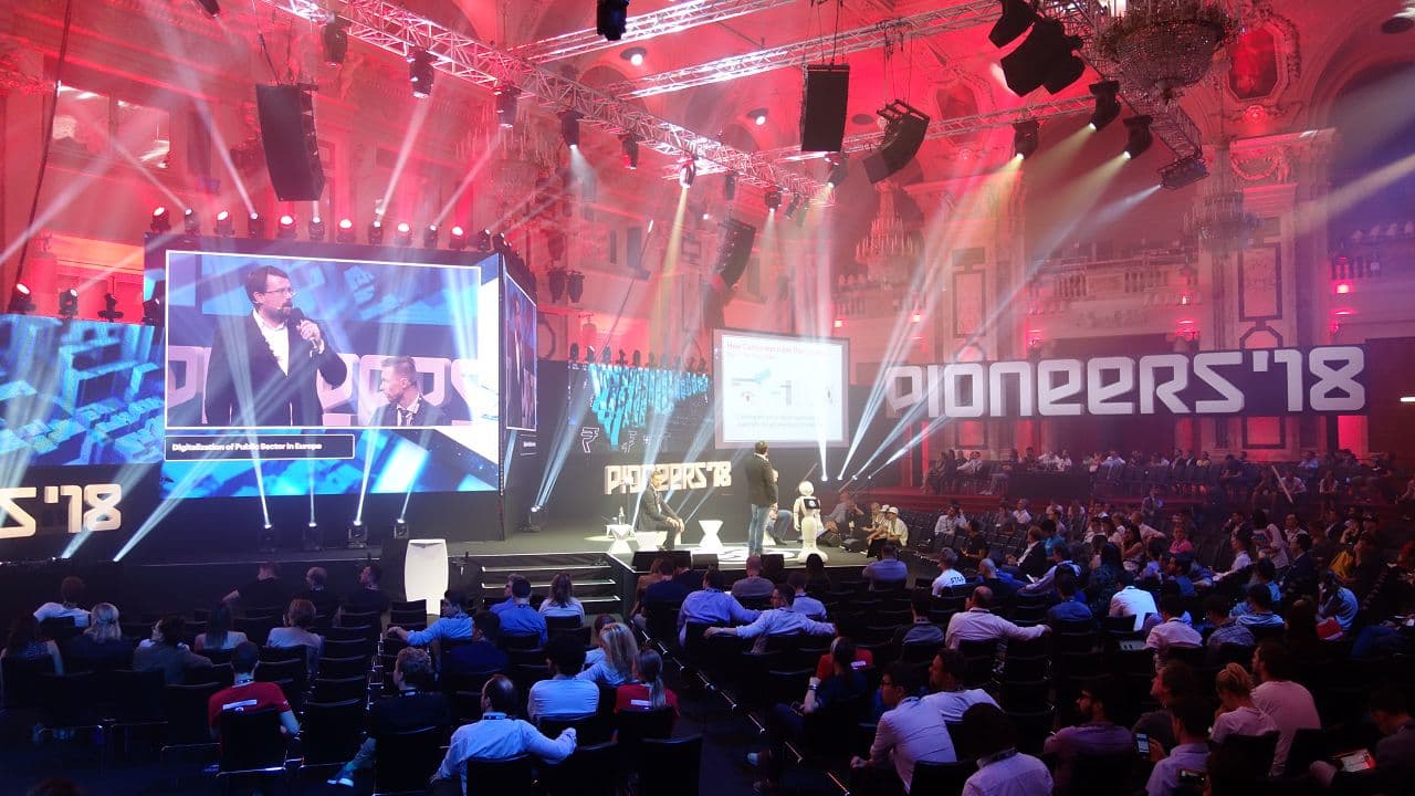Pioneers 18 — Die mondäne Startup-Konferenz