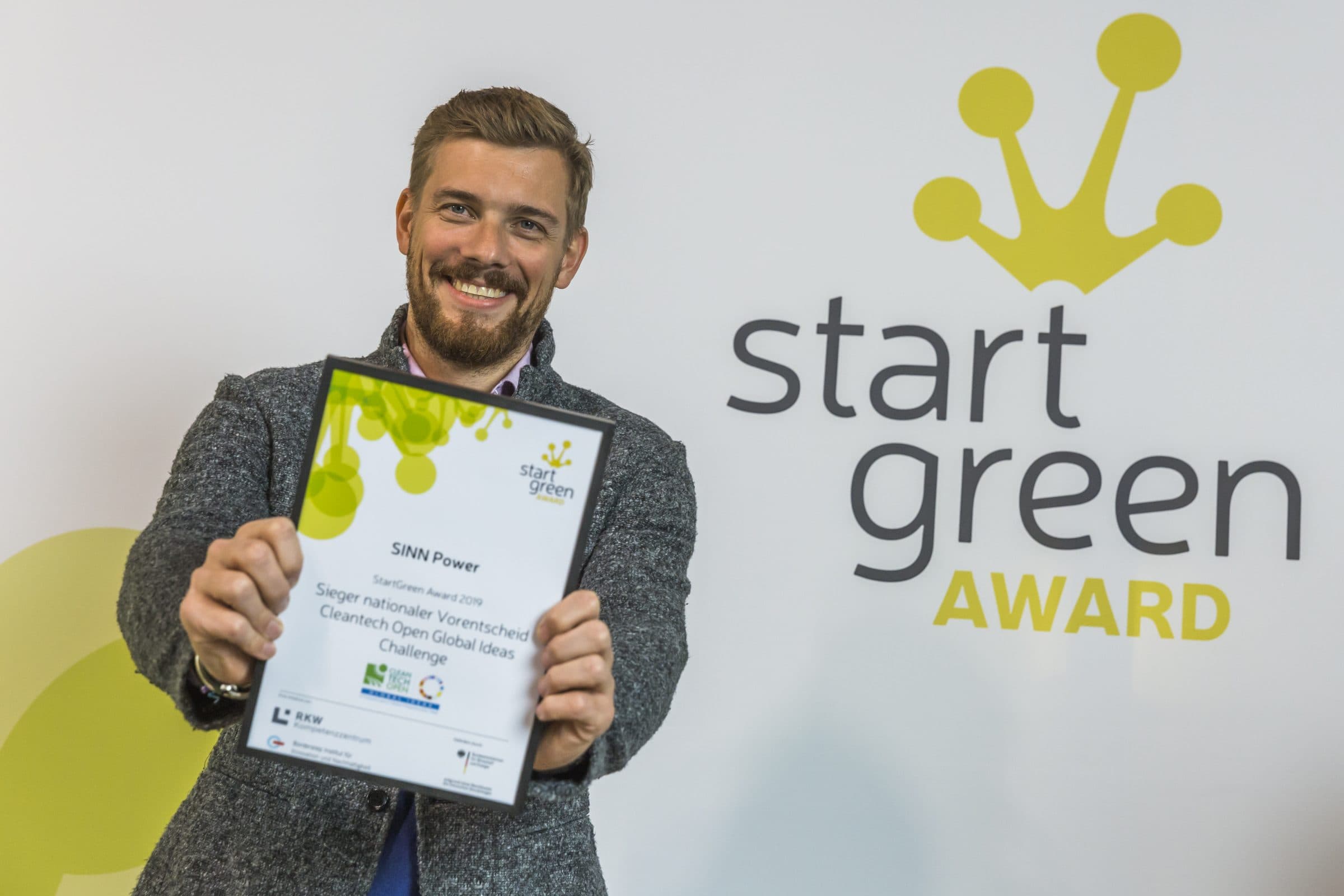 Sinn Power gewinnt Global Ideas Award