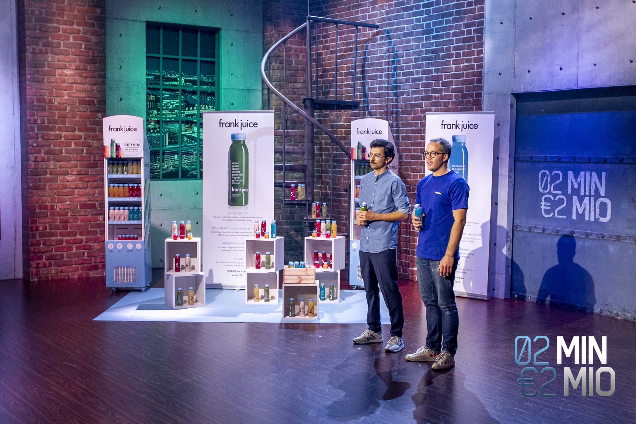 Frank Juice: Erfolgreich in österreichischer Startup-Show