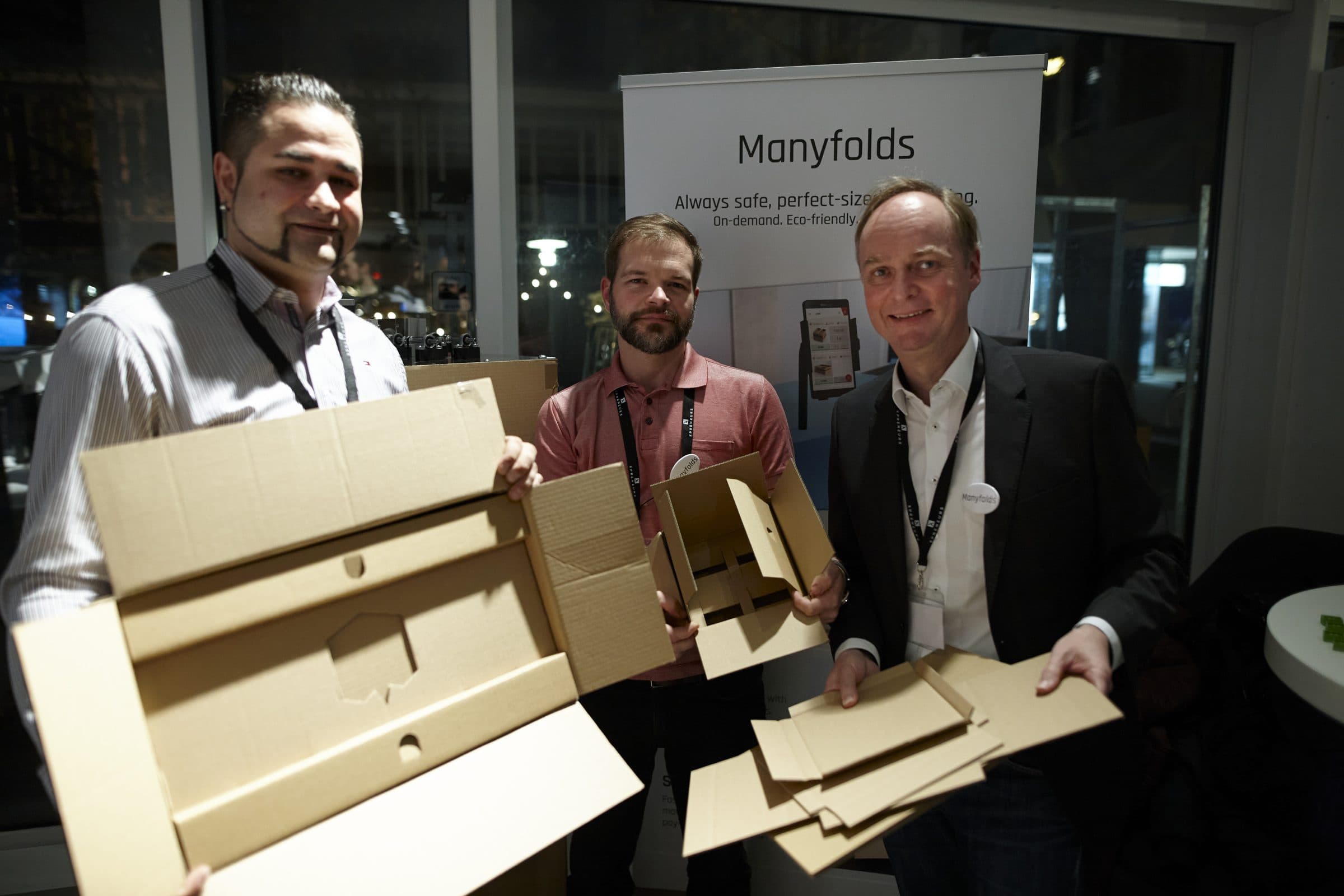 Manyfolds: Größenoptimierte und umweltfreundliche Versandverpackungen