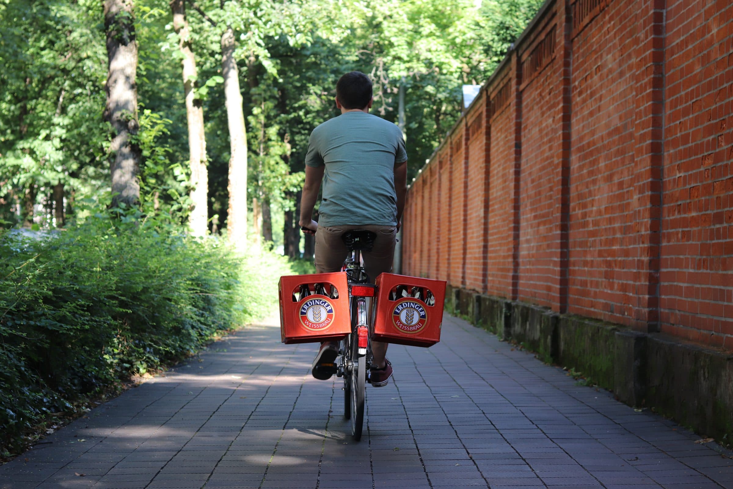 Funcoo: Getränkekisten-Halter fürs Fahrrad