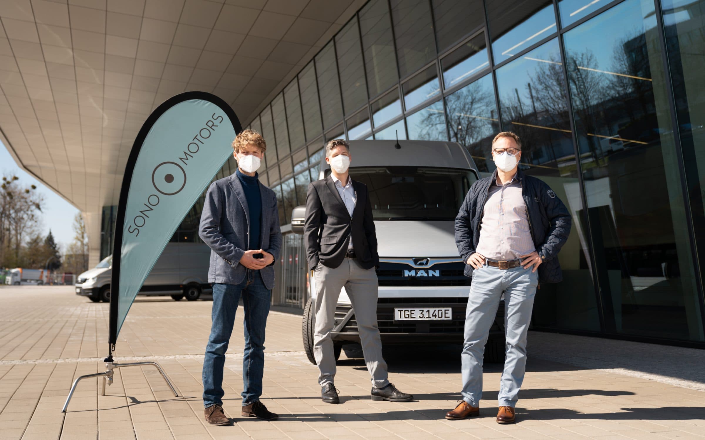 Sono Motors und MAN testen Solarmodule auf Elektro-Vans