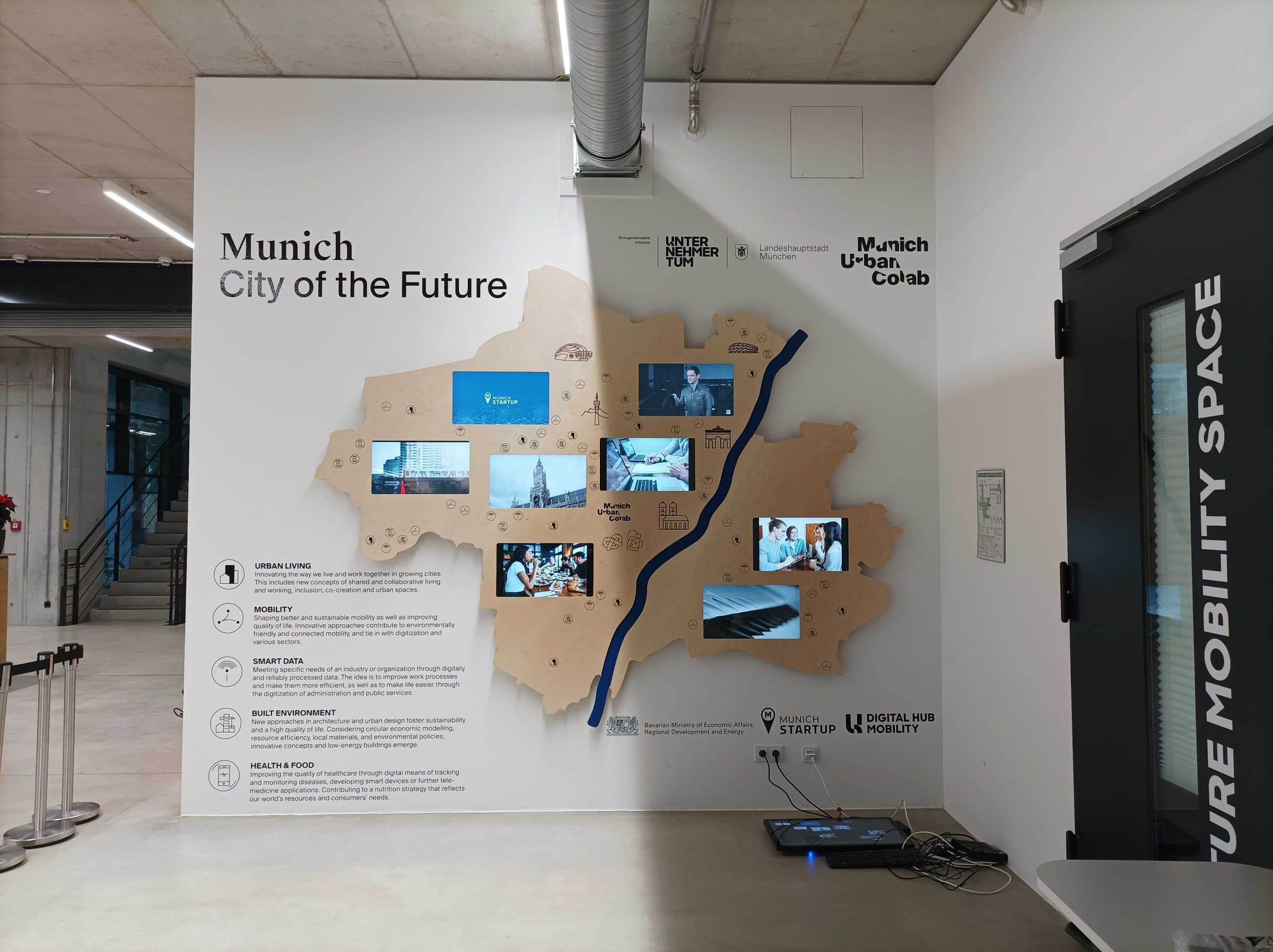 Innovation Wall im Munich Urban Colab eröffnet