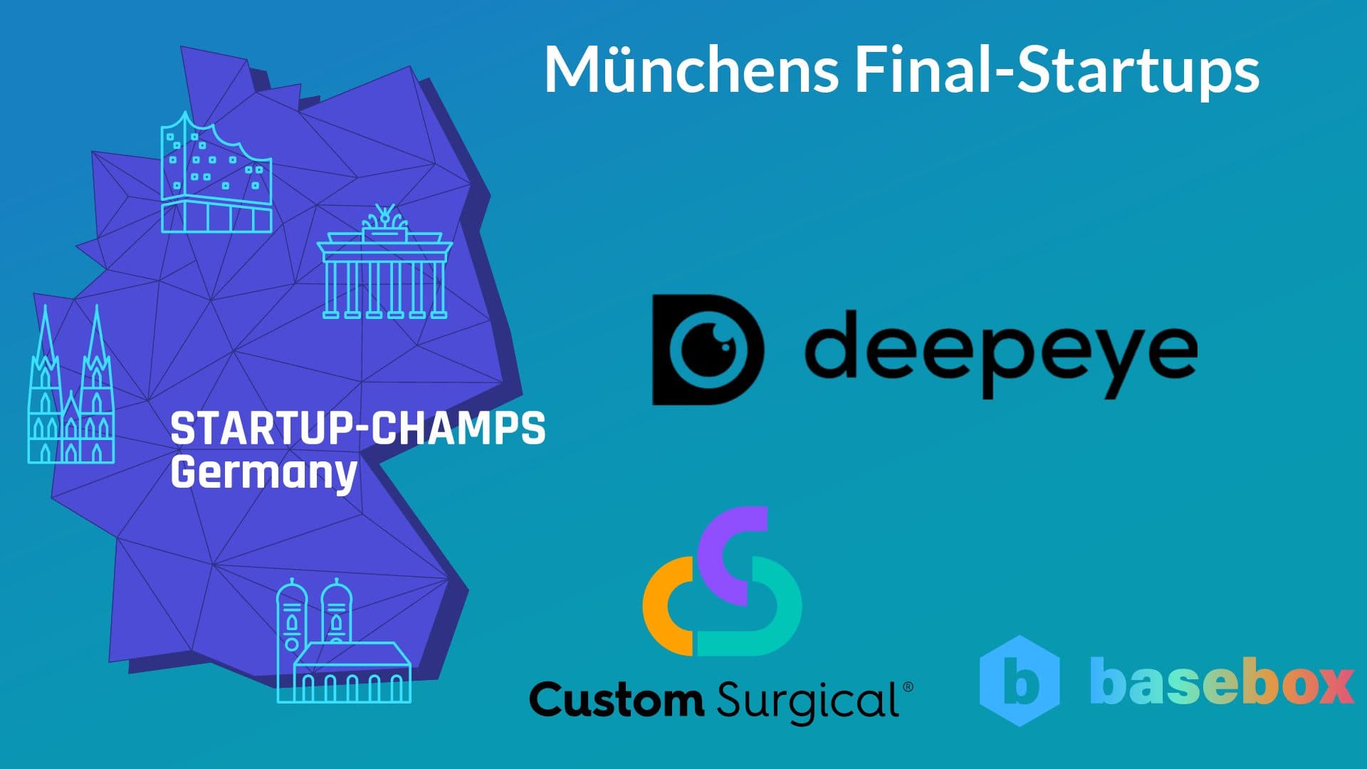 Startup-Champs: München präsentiert seine Finalisten