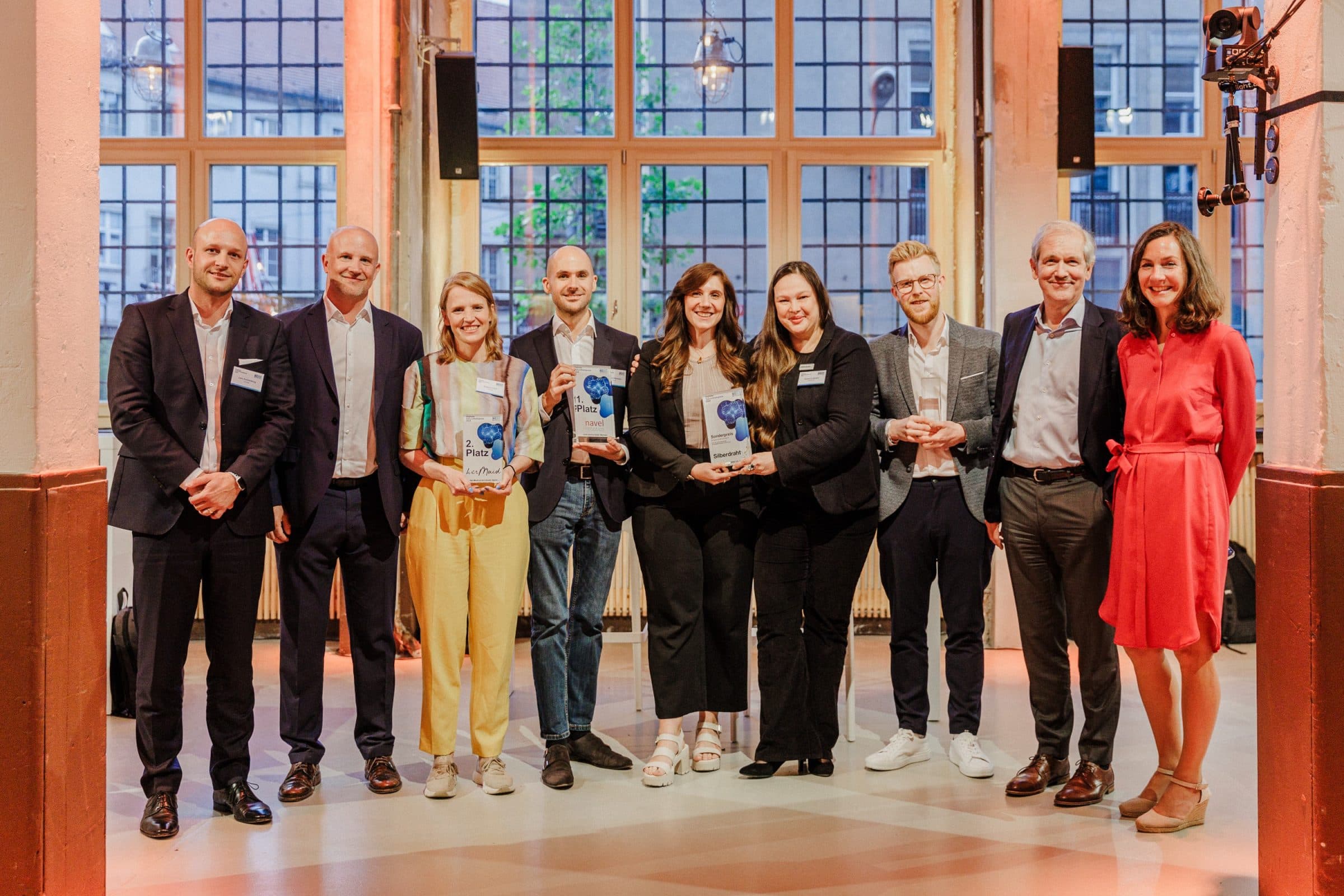 Navel Robotics aus München gewinnt Digitalen Gesundheitspreis