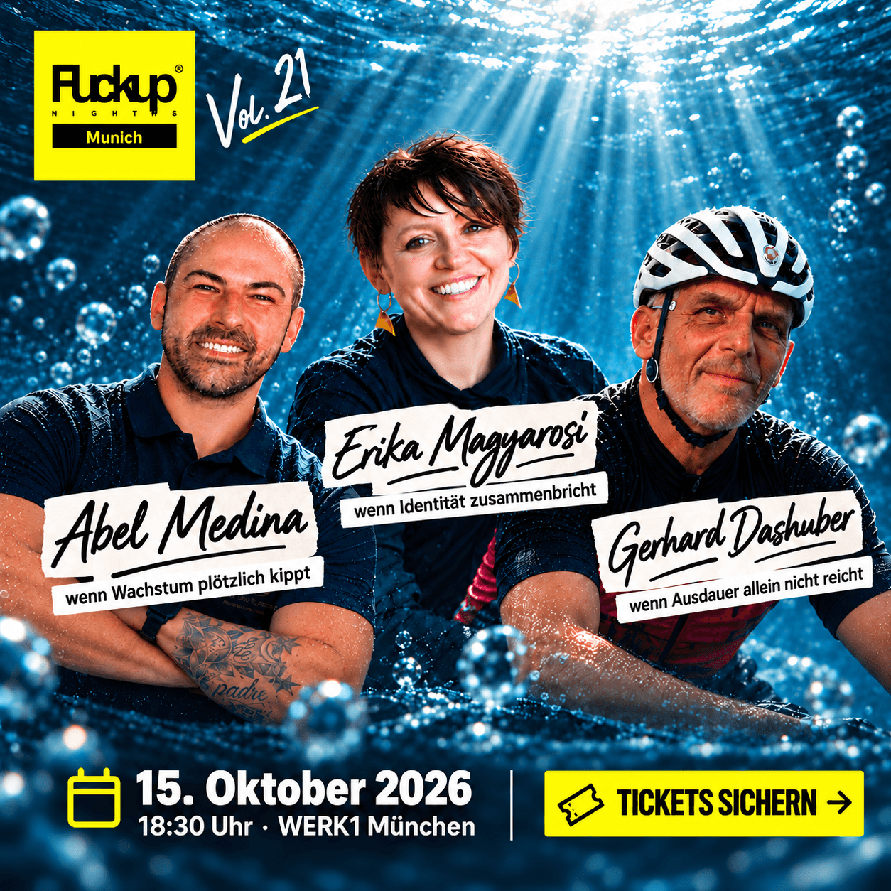 FuckupNights Munich Vol. 21 – Echte Geschichten vom Scheitern