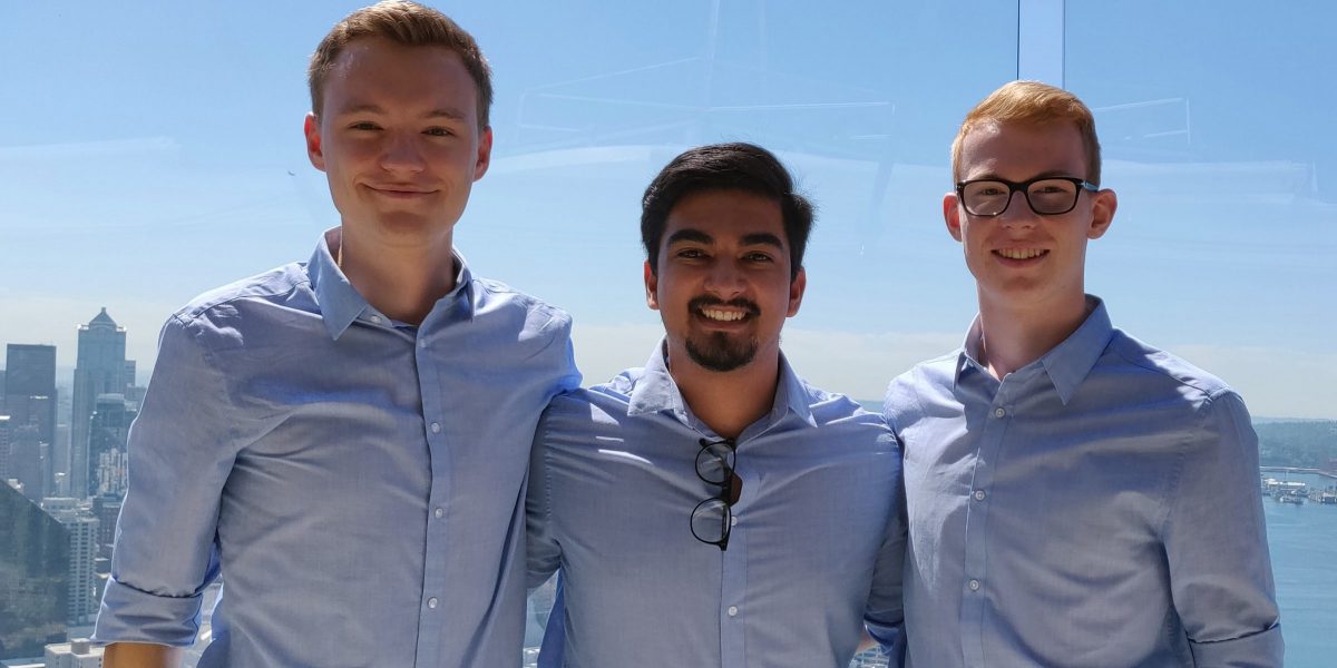 Die Convaise-Gründer Jakob von der Haar (CPO), Tushaar Bhatt (CEO) und Stefan Zitzlsperger (CTO) (v.l.)