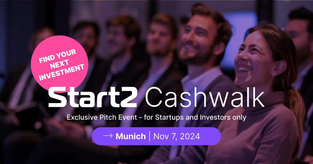 Cashwalk Vol. 21 - Exclusive Pitch Event in Munich