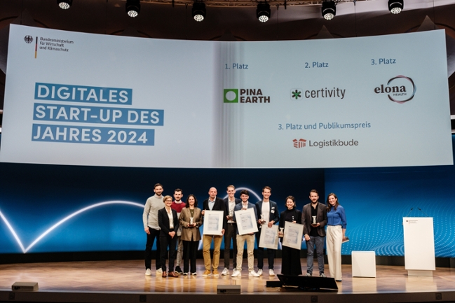 Digitales Startup des Jahres 2024